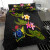 Chuuk Polynesian Custom Personalised Bedding Set - Plumeria Tribal 6