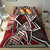 Tonga Polynesian Bedding Set - Tribal Flower Special Pattern Red Color 3