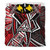 Papua Polynesian Bedding Set - Tribal Flower Special Pattern Red Color 2
