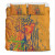 New Caledonia Bedding Set - Tribal Flower With Special Turtles Red Color4
