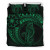 Seahorse Polynesian Duvet Cover Set - Polynesian Tattoo Green 2