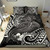 American Samoa Polynesian Duvet Cover Set - American Samoa Flag With Polynesian Tattoo 5