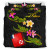 Samoa Bedding Set - Samoa Seal Polynesian Patterns Plumeria (Black) 4