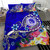 Kosrae Polynesian Bedding Set - Hibiscus And Banana Leaves 6