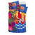 Tahiti Bedding Set - Hibiscus Polynesian Pattern Blue Version 2