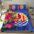 Samoa Bedding Set - Hibiscus Polynesian Pattern Red Version 5