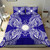 Polynesian Bedding Set - Marshall Islands Duvet Cover Set Map Blue 2