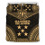 Gambier Islands Polynesian Chief Duvet Cover Set - Gold Version 1