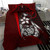 Yap Micronesian Bedding Set Turquoise - Turtle With Hook 6