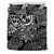 Polynesian Duvet Cover - Tonga Bedding Set - White Turtle Flowing 3