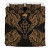 Polynesian Bedding Set - Kosrae Duvet Cover Set Map Gold 3