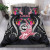 Northern Mariana Islands Bedding Set - Polynesian Shark Hibiscus Flower 2