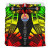 Tahiti Duvet Cover Set - Polynesian Tattoo Reggae 1