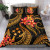 Micronesian Bedding Set - Kosrae Duvet Cover Set - Gold Plumeria 1