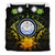 Marshall Islands Duvet Cover Set - Marshall Islands Seal & Reggae Hibiscus 1