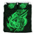 Polynesian Bedding Set - Tahiti Duvet Cover Set Father And Son Green 2