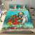 Cook Islands Polynesian Bedding Set - Manta Ray Ocean 4