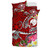 Pohnpei Bedding Set - Turtle Plumeria (Red) 2