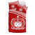 Samoa Duvet Cover Set - Red Curve Style 3