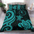 Chuuk Polynesian Bedding Set - Turtle With Plumeria And Hibiscus 5