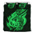 Polynesian Bedding Set - Kosrae Duvet Cover Set Father And Son Green 2