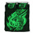 Polynesian Bedding Set - Kosrae Duvet Cover Set Father And Son Green 3