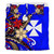 Hawaii Polynesian Bedding Set - Turtle With Blooming Hibiscus Reggae 4