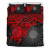 Marshall Islands Polynesian Bedding Set - Red Turtle 3 Marshall Islands Polynesian Bedding Set - Red Turtle 3