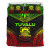Tuvalu Polynesian Chief Duvet Cover Set - Reggae Version 1