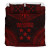 Gambier Islands Polynesian Chief Duvet Cover Set - Red Version 3