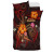 Cook Islands Polynesian Bedding Set - Legend Of Cook Islands (Red) 3