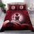 Polynesian Bedding Set - Kosrae Micronesia Duvet Cover Set Green Turtle Hibiscus 5