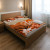 Tonga Polynesian Bedding Set - Turtle With Blooming Hibiscus Turquoise 4