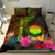 Northern Mariana Islands Personalised Bedding Set - Hibiscus And Banana Leaves 1