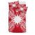 Polynesian Duvet Cover - Guam Bedding Set - Red Turtle Flowing 5