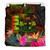 Guam Polynesian Bedding Set - Swordfish With Hibiscus 4
