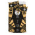 Niue Duvet Cover Set - Polynesian Tattoo Gold 3