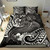 Vanuatu Polynesian Bedding Set -White Shark Polynesian Tattoo 1