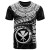 Polynesian Hawaii Kanaka Maoli Personalised T-Shirt - Hawaiian Waves (White) 1