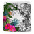 Pohnpei Personalised Custom Bedding Set - Red Polynesian Hibiscus Pattern Style 6
