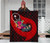 Chuuk Premium Quilt - Polynesian Hook And Hibiscus (Red) 4