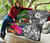 Vanuatu Premium Quilt - Turtle Plumeria Banana Leaf 7