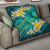 Northern Mariana Islands Polynesian Quilt - Plumeria With Blue Ocean 10