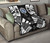 Northern Mariana Islands Premium Quilt - Northern Mariana Islands Seal Polynesian White Tattoo (Black) 9