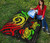 Chuuk Micronesian Premium Quilt - Reggae Tentacle Turtle 6