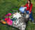 Nauru Premium Quilt - Turtle Plumeria Banana Leaf 6