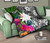 Nauru Premium Quilt - Turtle Plumeria Banana Leaf 10