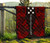 Gambier Islands Premium Quilt - Gambier Islands Flag Polynesian Red Tattoo 8