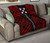 Gambier Islands Premium Quilt - Gambier Islands Flag Polynesian Red Tattoo 9