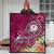 Kosrae Premium Quilt - Turtle Plumeria (Pink) 8